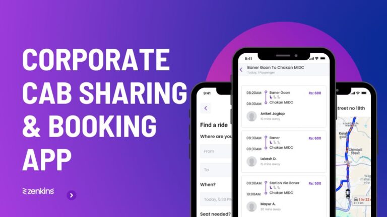 Corporate Cab Sharing & Booking App