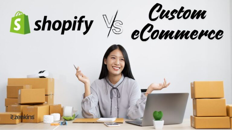 Shopify vs Custom eCommerce Development