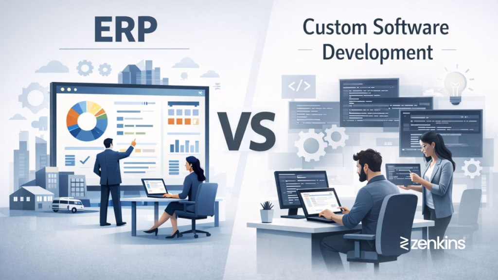 ERP vs Custom Software Development