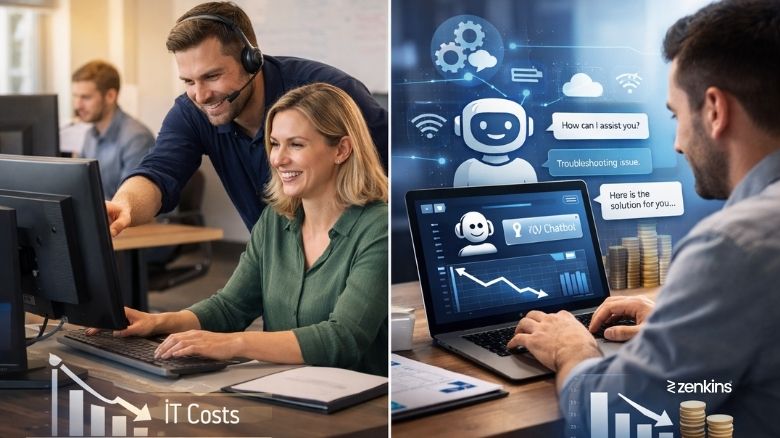 Managed IT Help Desk vs. AI Chatbot